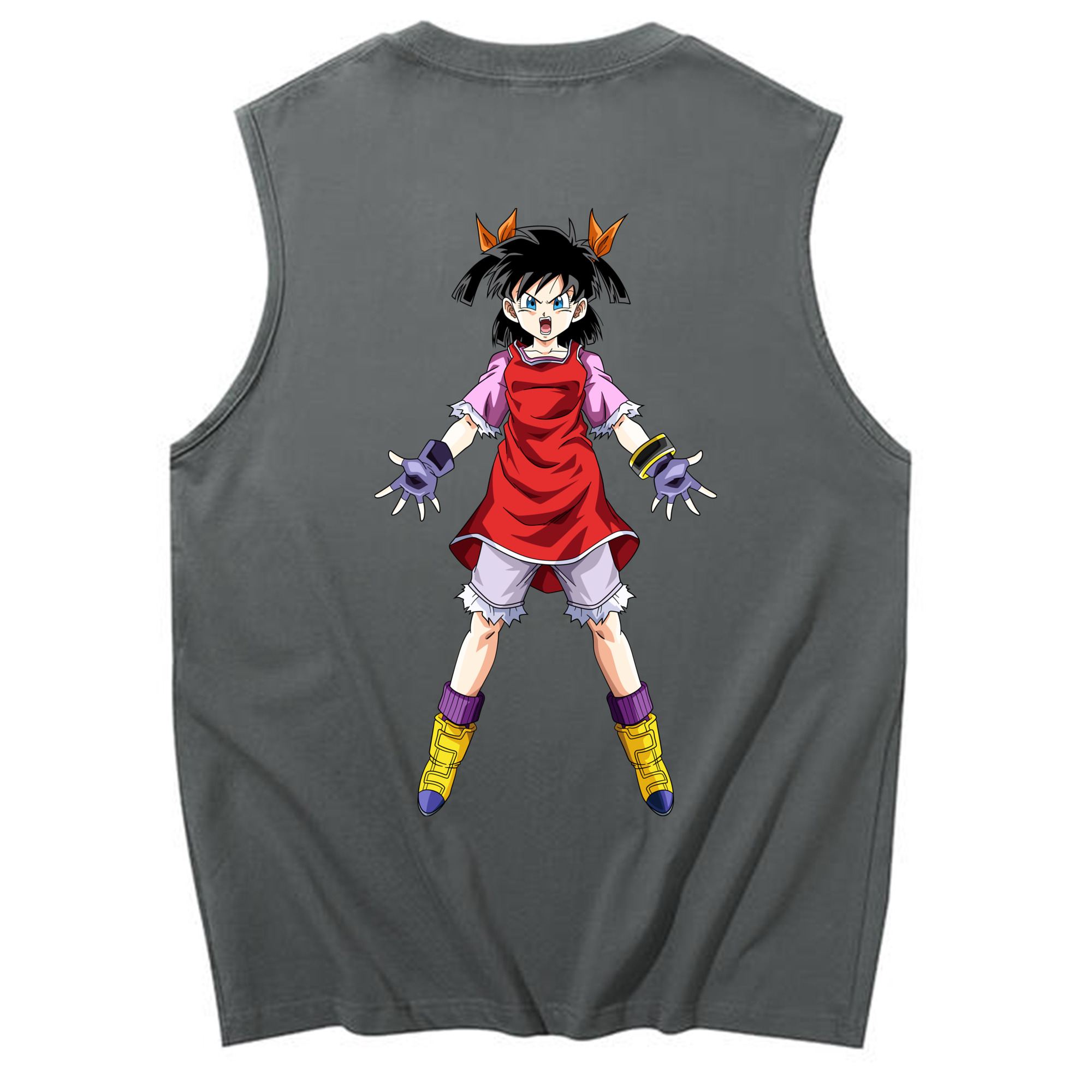 （画像用） ドラゴンボール パン DRAGON BALL Pan コットン100％タンクトップ（背面プリント）
